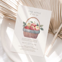 The Apple of Our Eye Vintage Baby Shower