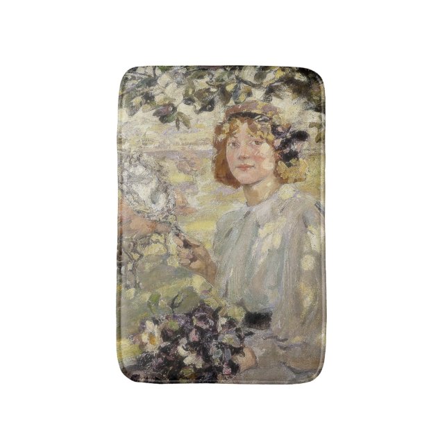 The Apple Tree (by Bessie MacNicol) Bath Mat (Front Vertical)