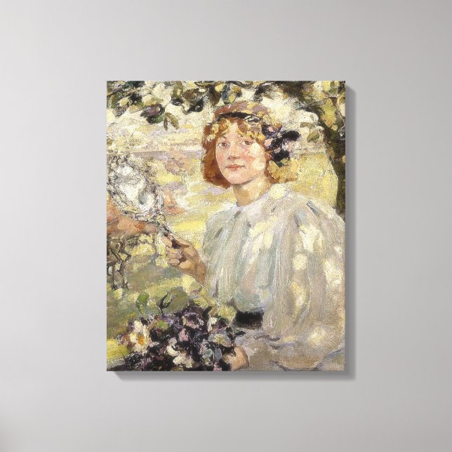 The Apple Tree (by Bessie MacNicol) Canvas Print (Front)