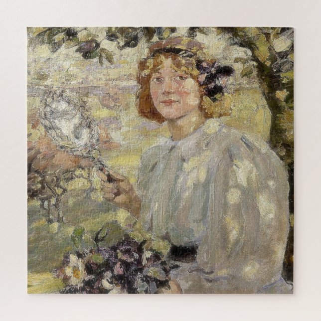 The Apple Tree (by Bessie MacNicol) Jigsaw Puzzle (Vertical)