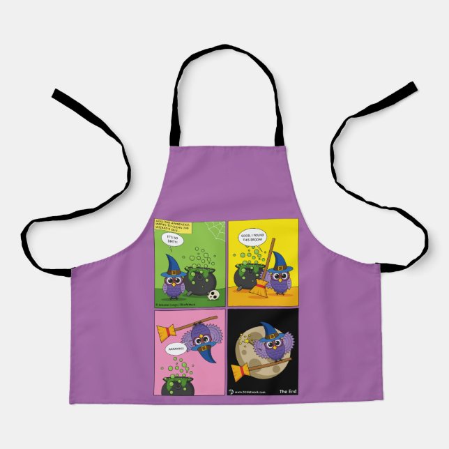 The Apprentice Wizard - Cleaning Apron (Front)