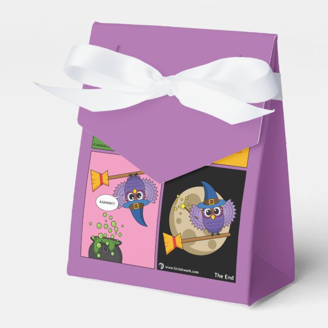 The Apprentice Wizard - Cleaning Comic Favor Box (Front Side)
