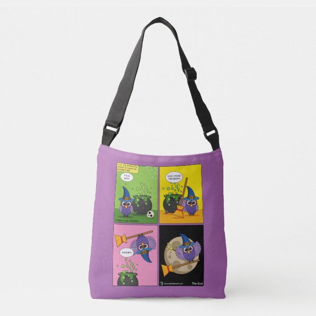 The Apprentice Wizard - Cleaning Crossbody Bag (Front)