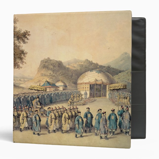 The Approach of the Emperor of China Binder (Front/Inside)