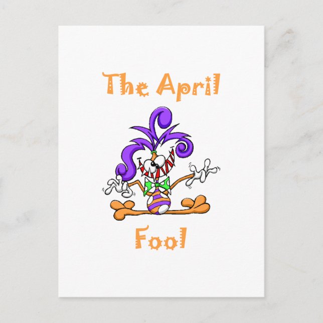The April Fool Postcard (Front)