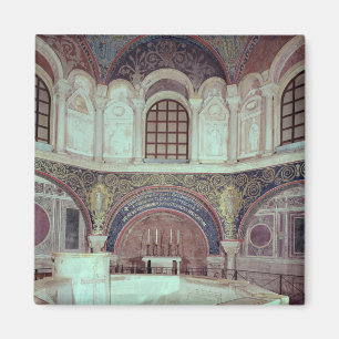 The apse with the baptismal font magnet