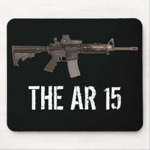 THE AR 15 MOUSE PAD
