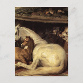 The Arab Tent by Edwin Henry Landseer Postcard