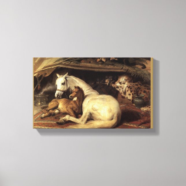 The Arab Tent Canvas Print (Front)