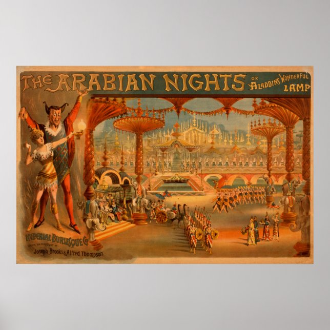 The Arabian Nights - Aladdin's Wonderful Lamp Poster (Front)