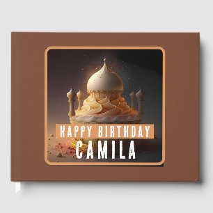 The Arabian Nights Cake -  Birthdays Guest Book