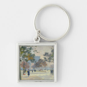The Arc de Triomphe in Autumn, Paris Keychain