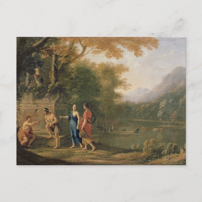 The Arcadian Shepherds Postcard (Front)