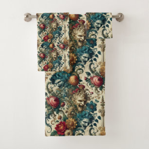 The Arcane Anarchy – Gothic Victorian  Bath Towel Set
