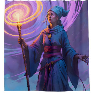 The Arcane Path – Fantasy Wizard Art Shower