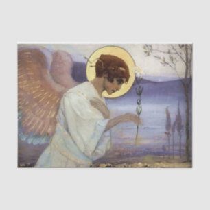 “The Archangel Gabriel ” by Mikhail Nesterov Tissue Paper