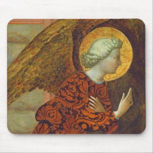 The Archangel Gabriel, c. 1430 (tempera on panel) Mouse Pad