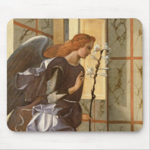The Archangel Gabriel, from The Annunciation dipty Mouse Pad