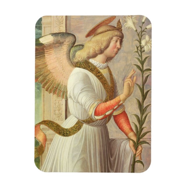 The Archangel Gabriel (panel) Magnet (Vertical)