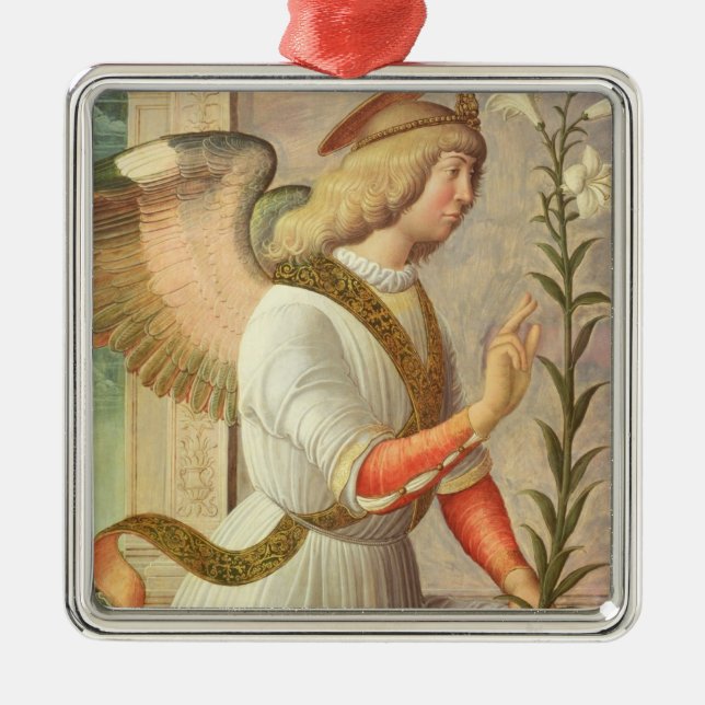 The Archangel Gabriel (panel) Metal Ornament (Front)