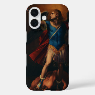 The Archangel Michael by Cavaliere d'Arpino iPhone 16 Case