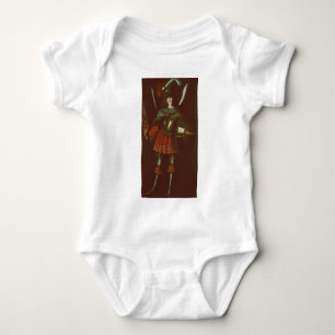 The Archangel Michael by Francisco de Zurbarán Baby Bodysuit