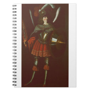 The Archangel Michael by Francisco de Zurbarán Notebook