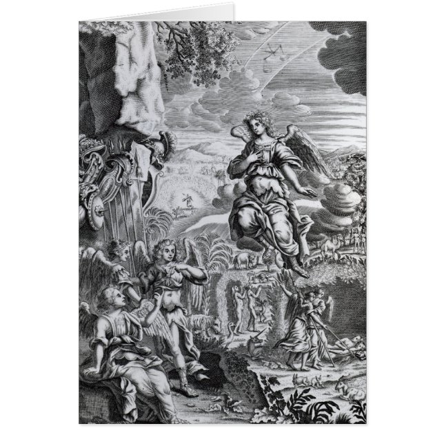 The archangel Uriel informs Gabriel (Front)