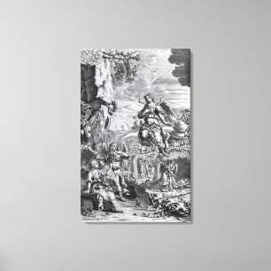 The archangel Uriel informs Gabriel Canvas Print