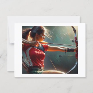 The Archer,  Postcard