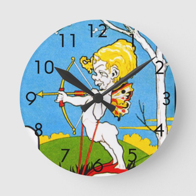The Archer Round Clock (Front)