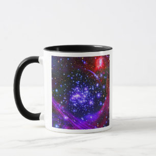 The Arches star cluster deep inside the hub Mug