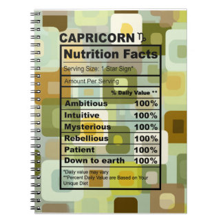 🐐 The Architect's Journal: Capricorn Edition  Notebook