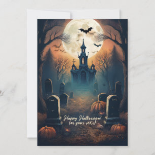 The Architectural Anomaly in the Graveyard Holiday Card