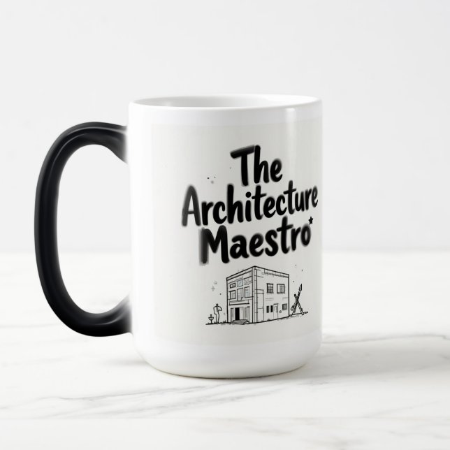 The Architecture Maestro Magic Mug (Left)