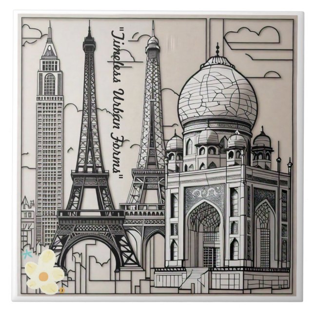 "The Architecture Series" Tile (Front)