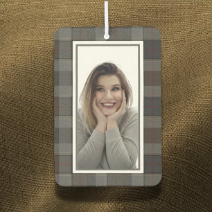 The Archivist’s Vault: Custom Tartan Photo Charm Air Freshener