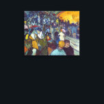The Arena in Arles | Van Gogh | Canvas Print<br><div class="desc">Les Arènes (The Arena) is a painting by Vincent van Gogh executed in Arles, in November or December 1888, during the period of time when Paul Gauguin was living with him in The Yellow House. The bullfight season in Arles that year started on Easter Sunday 1 April and ended on...</div>