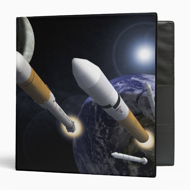 The Ares I Crew Launch Vehicle Binder (Front/Inside)