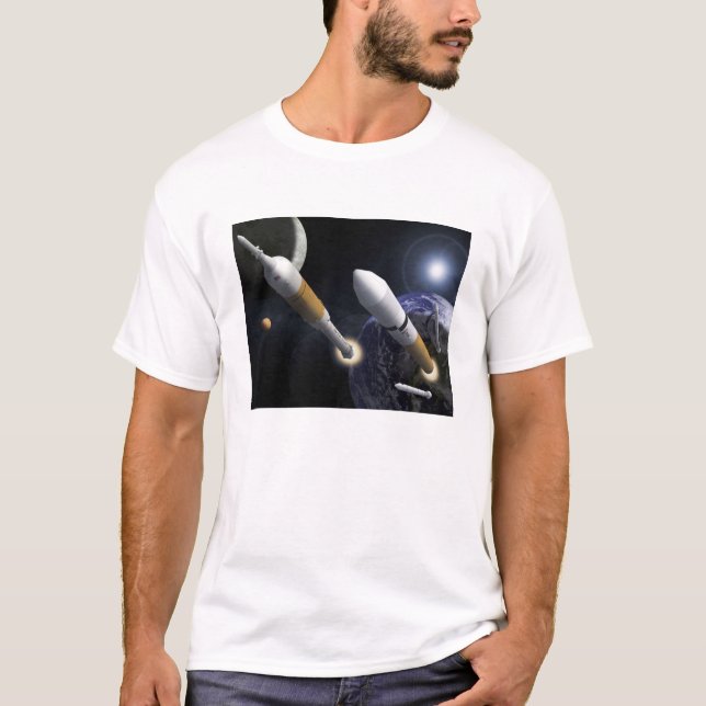 The Ares I Crew Launch Vehicle T-Shirt (Front)