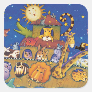 The Ark Square Sticker