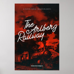 The Arlberg Railway 1906 Classic Movie Poster