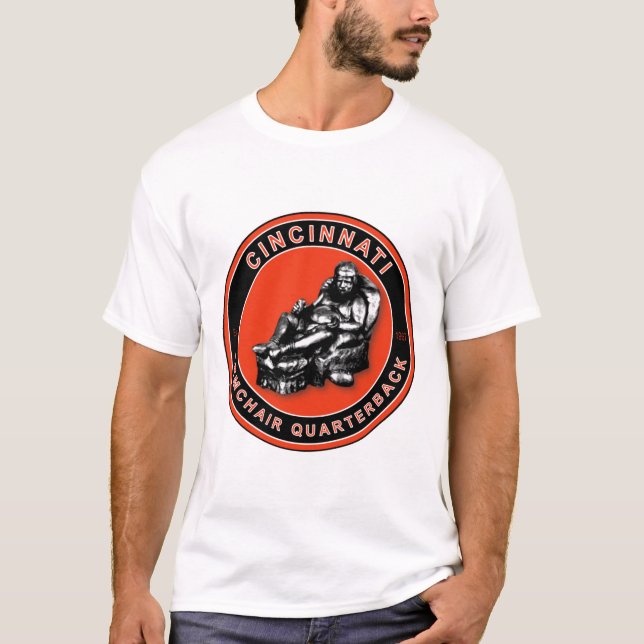 THE ARMCHAIR QB - Cincinnati T-Shirt (Front)