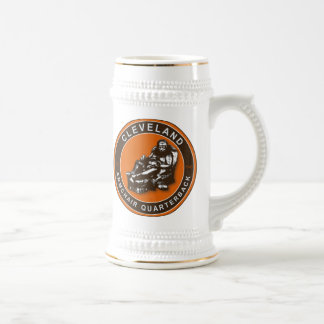 The Armchair QB Cleveland Football Stein