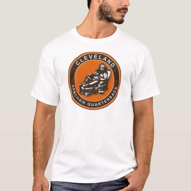 The Armchair QB Cleveland Football T-Shirt (Front)