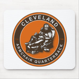 THE ARMCHAIR QB - Cleveland Mouse Pad