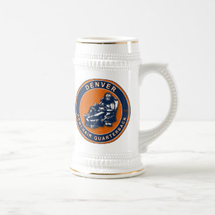 The Armchair QB Denver Football Stein