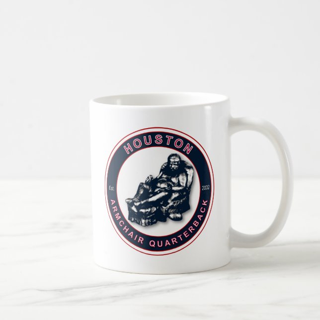THE ARMCHAIR QB - Houston Coffee Mug (Right)