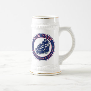THE ARMCHAIR QB - New York Football Beer Stein