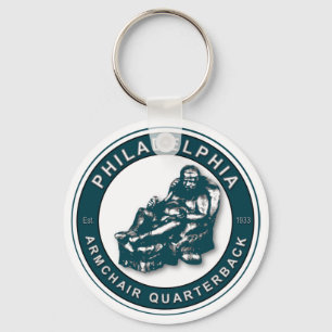 The Armchair QB - Philadelphia Football Keychain